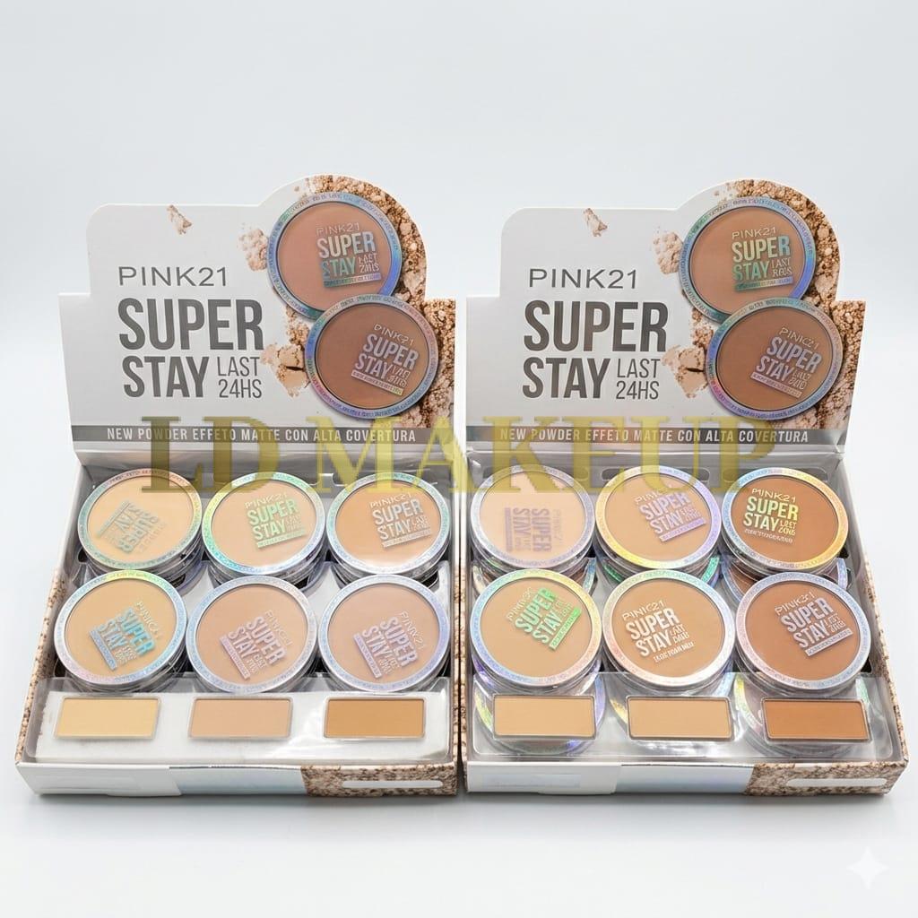 POLVO COMPACTO PINK 21 CS5099