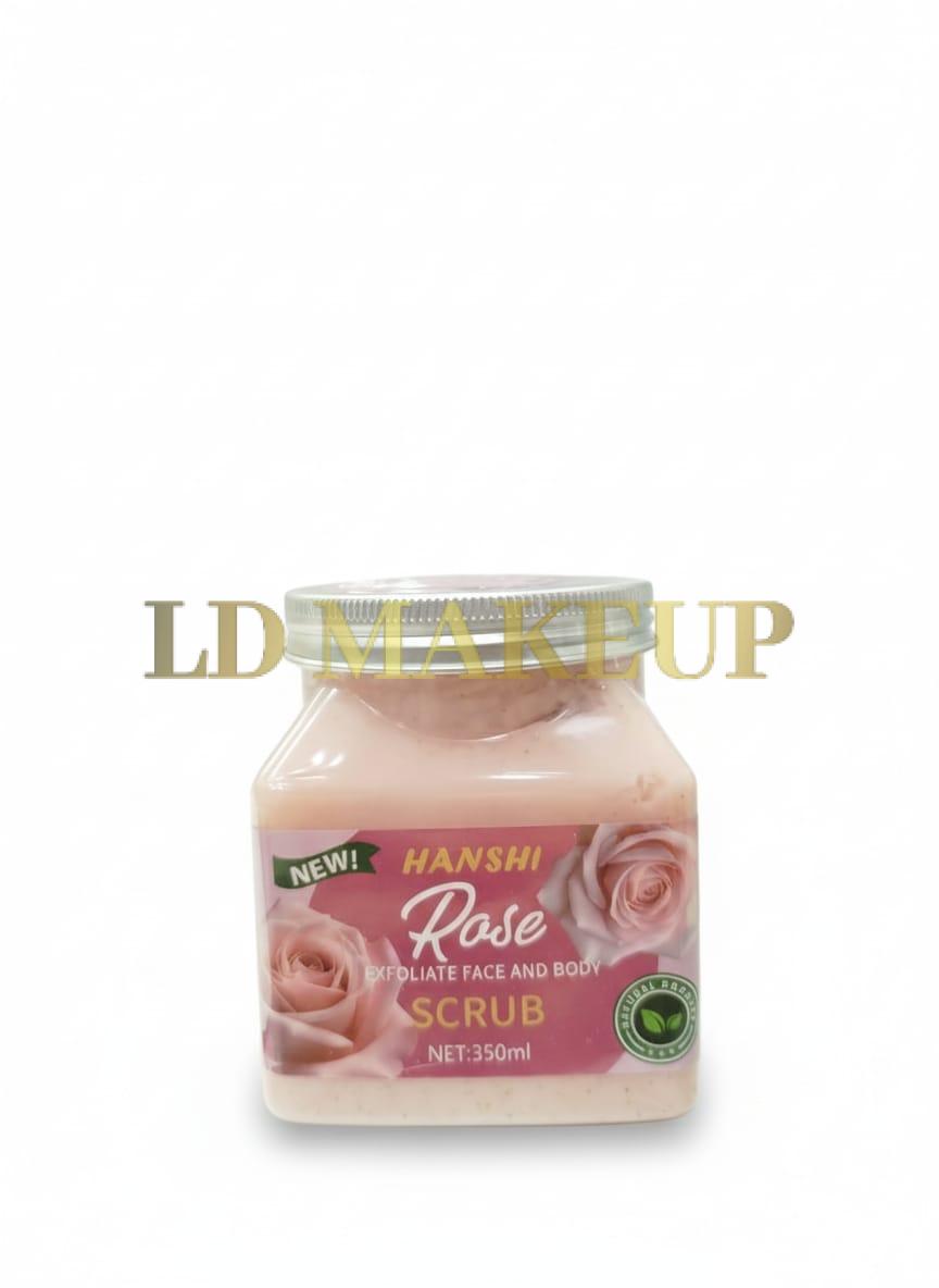 ROSE EXFOLIANTE FACE AND BODY SCRUB HANSHI 350ML PKY-H005-1