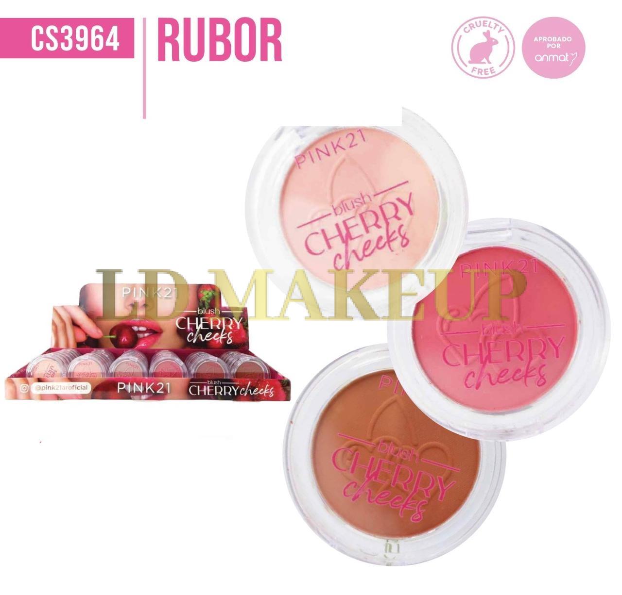 Rubor Cherry Cheeks Pink21 cs3964