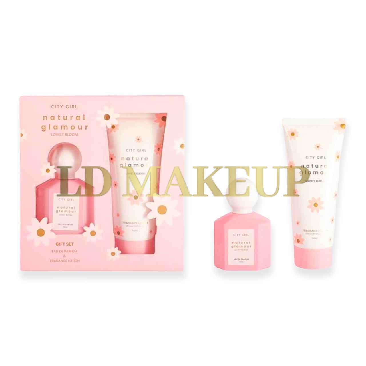 Kit perfume + crema corporal Natural glamour YT-2572