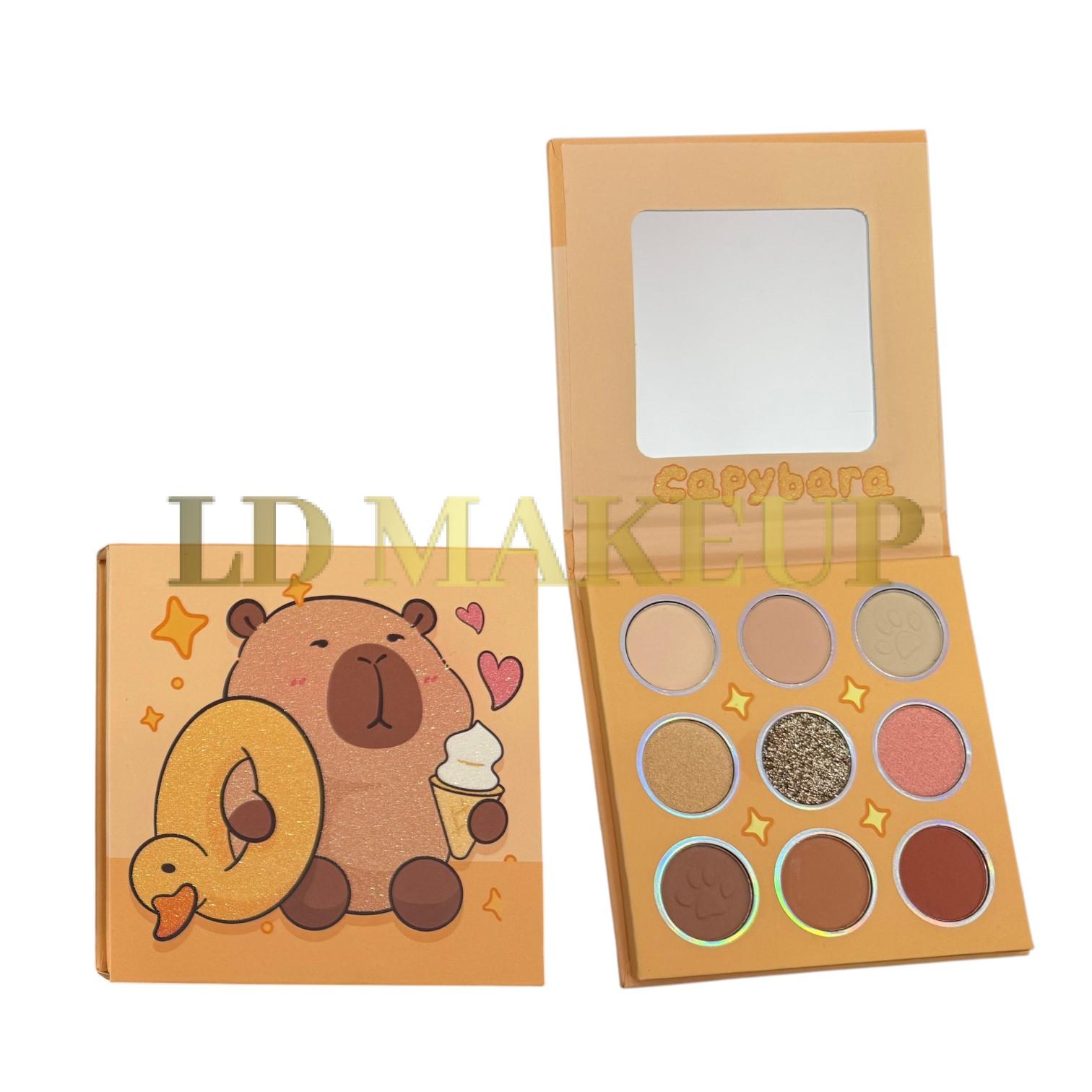 Mini paleta de sombras x9 tonos Capibara EYE-0921-3