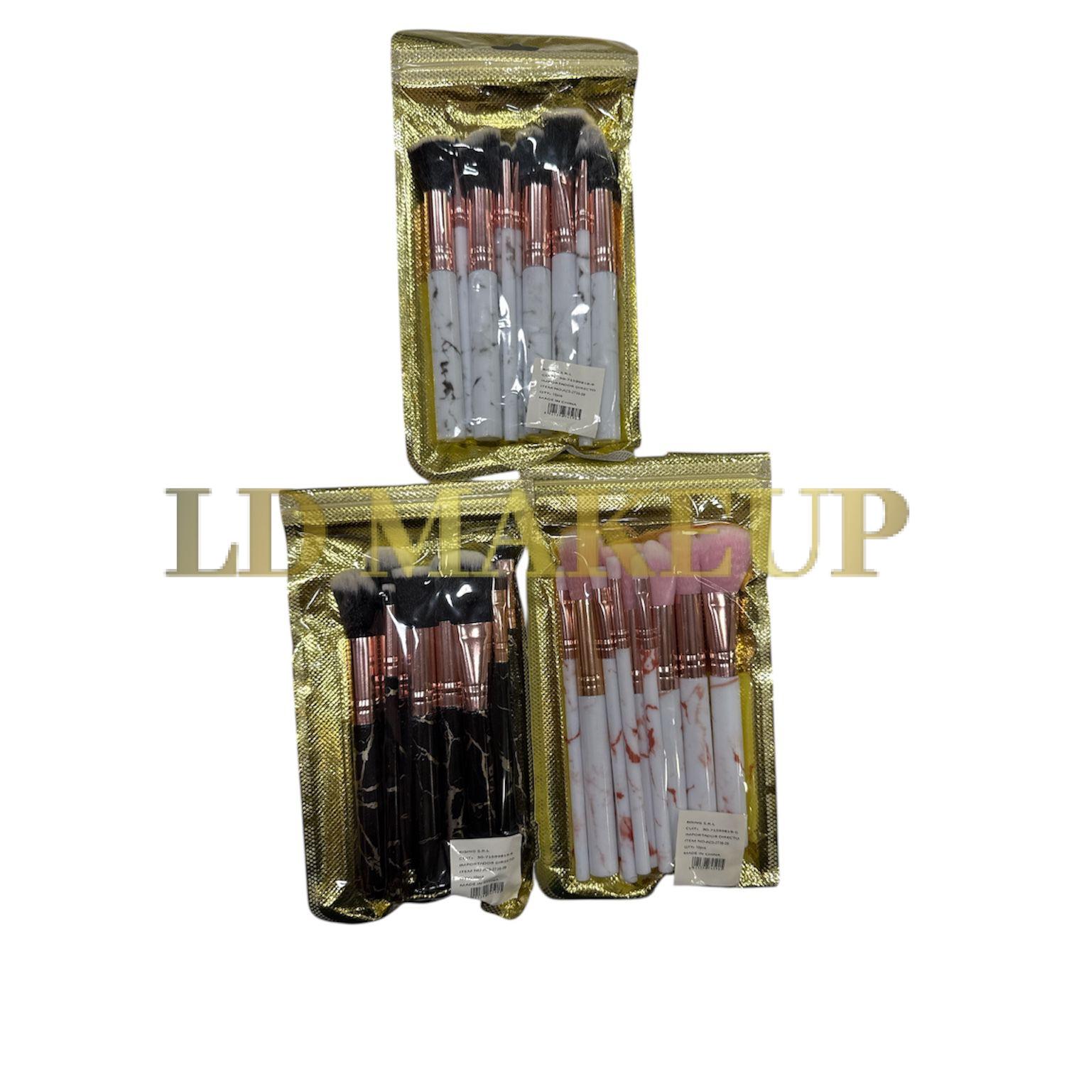 Set brochas mango/marmolado 2736-39