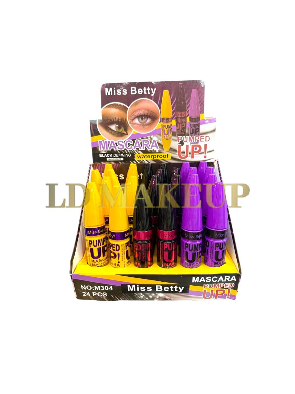 Mascara Pumped Up hidrofuge Miss Betty