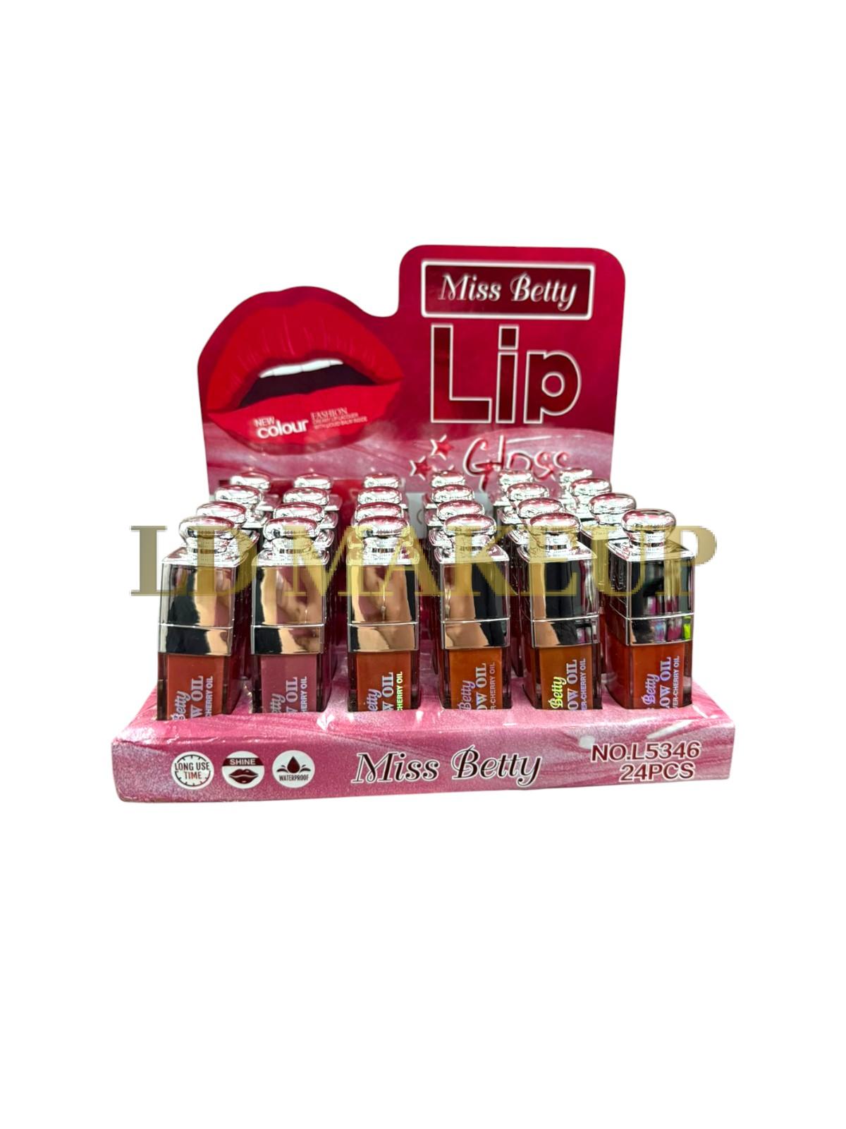 Lip gloss smil dior miss betty lip glow oil L5346