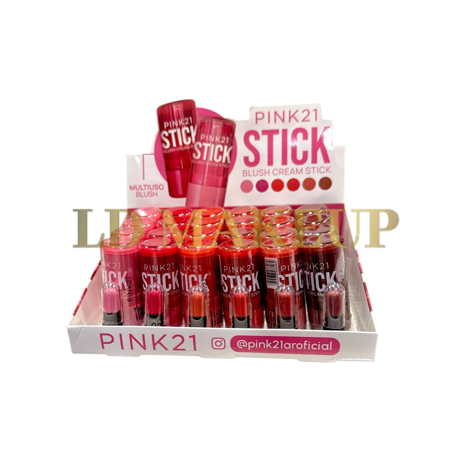 Rubor en blush cream stick Pink 21 cs5681 POR MAYOR