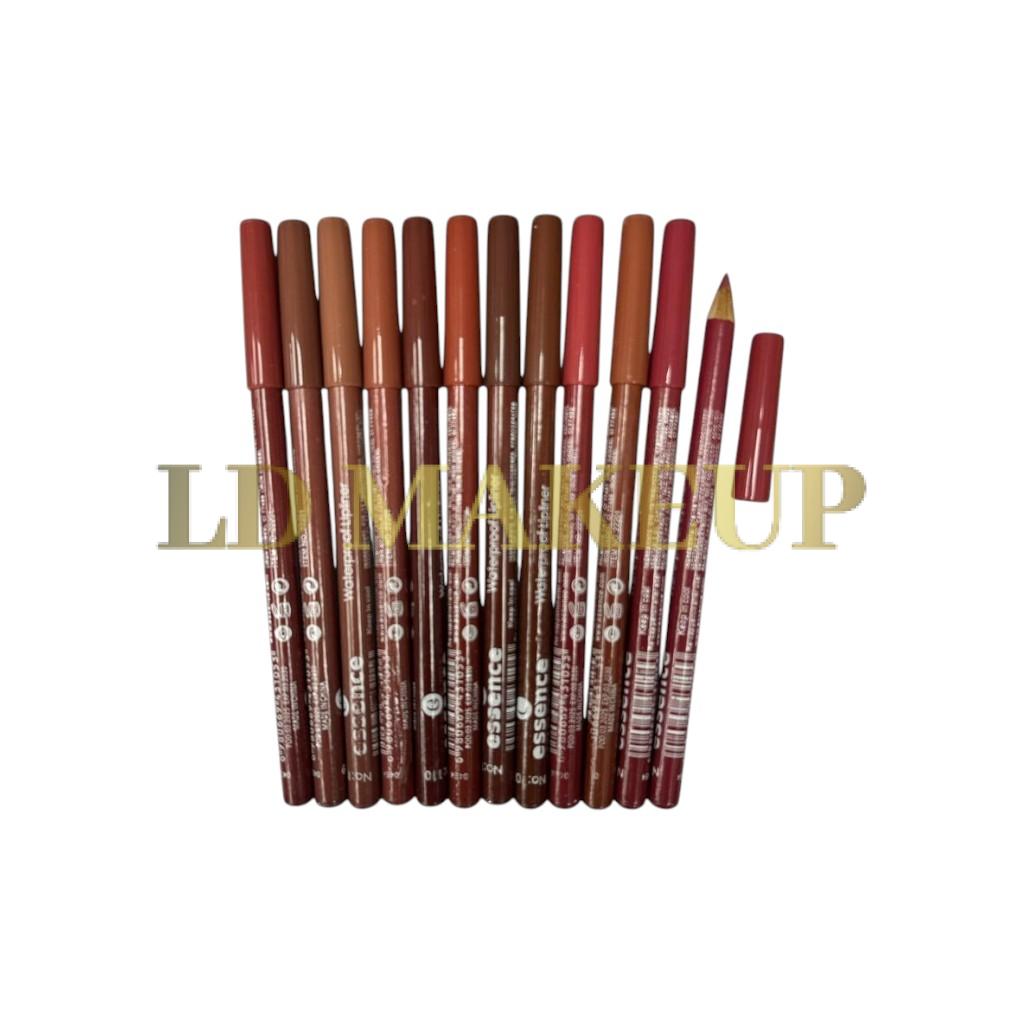 DELINEADOR DE LABIOS ESSENCE WATERPROOF PACK x 12 1053