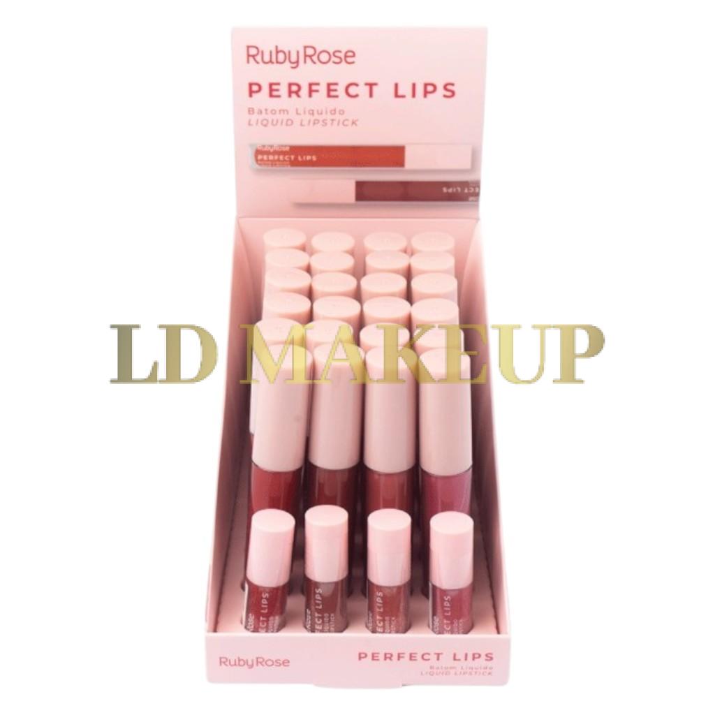 LABIAL MOUSSE PERFECT LIPS RUBY ROSE ROSA 4129