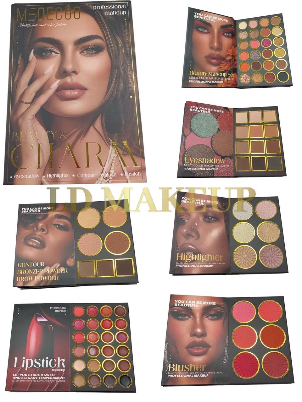 PALETA DE SOMBRAS BEAUTY CHARM MULTI MEDECCO 6224