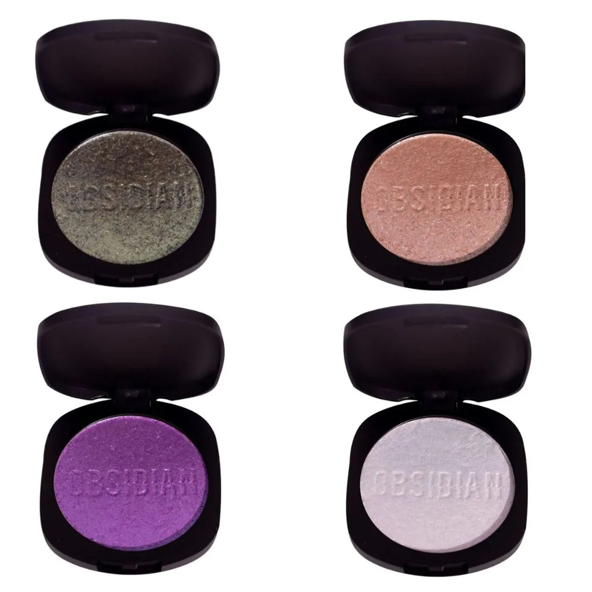 Iluminadores/sombras en crema mystic glam Obsidian Ruby Rose POR MAYOR