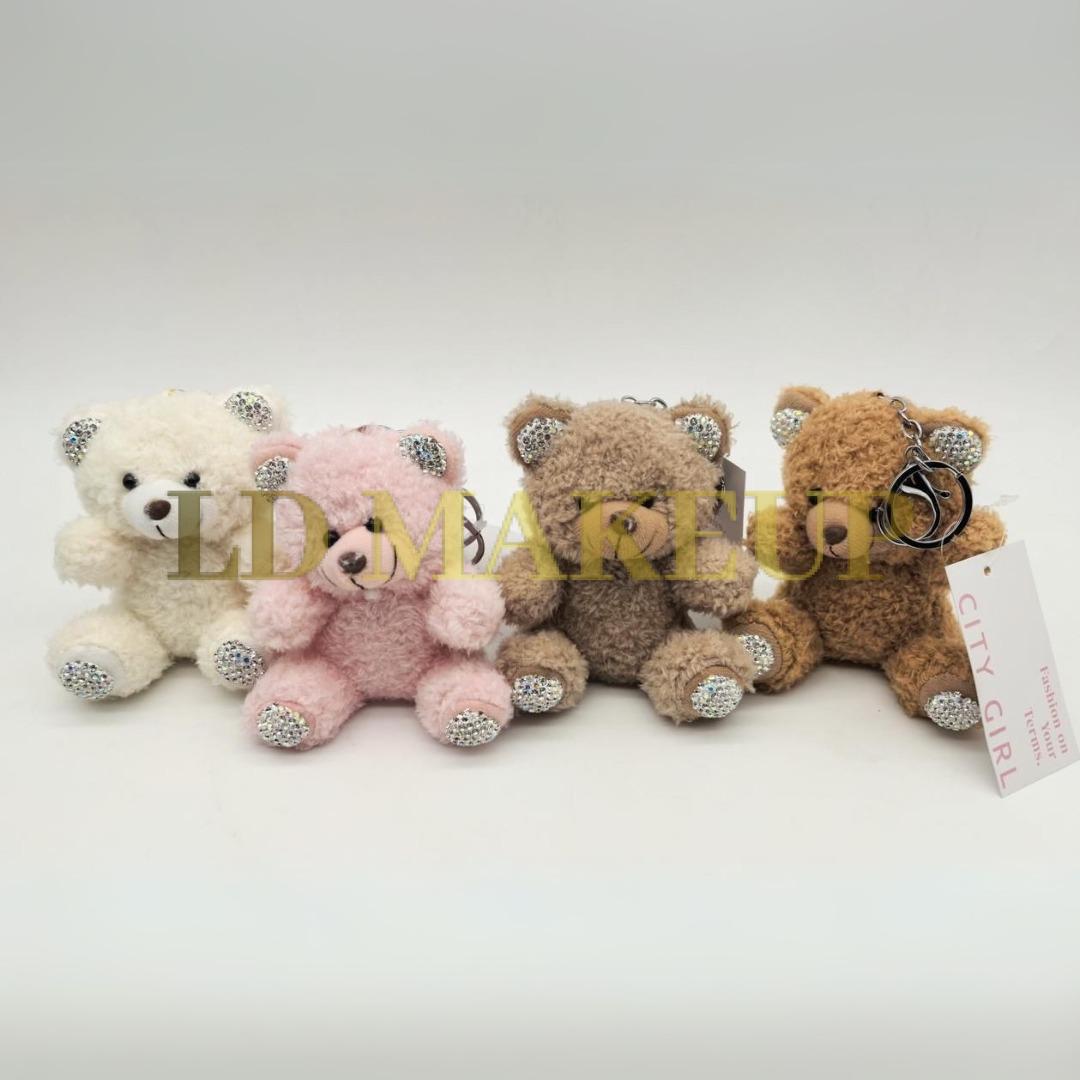 Llavero osito peluche con strass CITY GIRL D2-4973-6 Colores surtidos sin elección