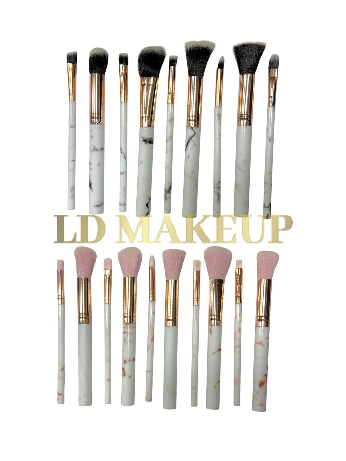 Set de brochas x9 Marmol