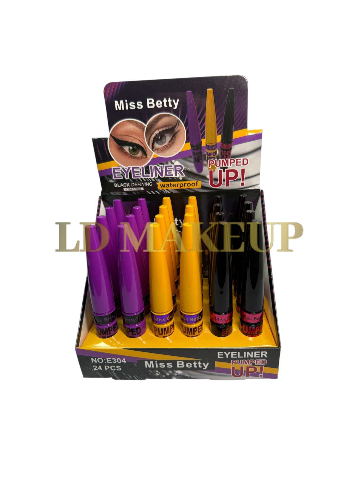 Delineador liquido Pumped up Miss Betty POR MAYOR