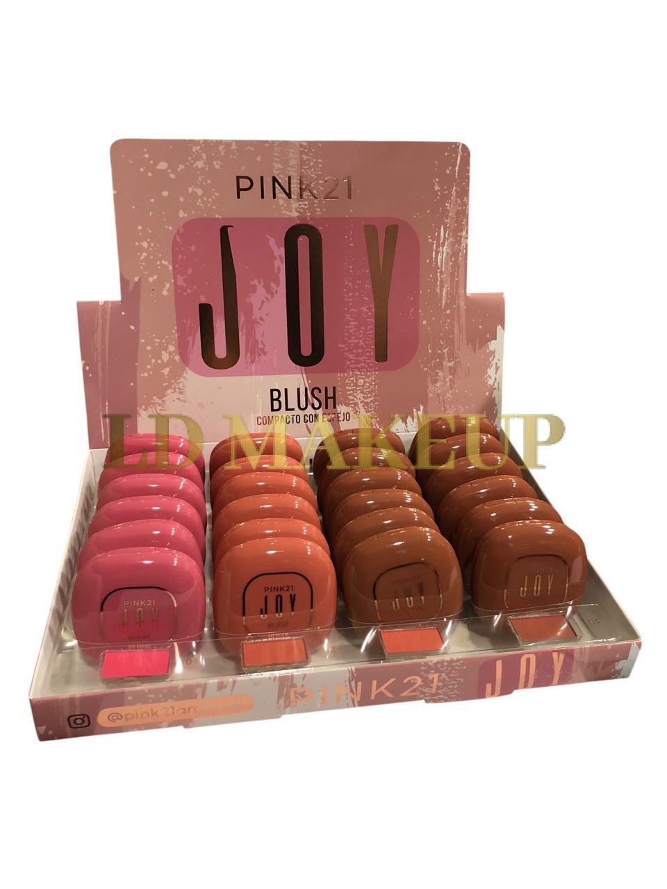 Rubor en polvo joy Pink 21 POR MAYOR cs3064