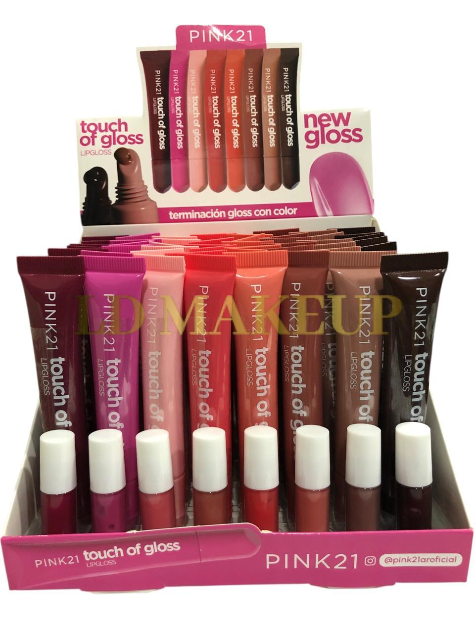 Lip gloss Touch of gloss Pink21 Cs5799