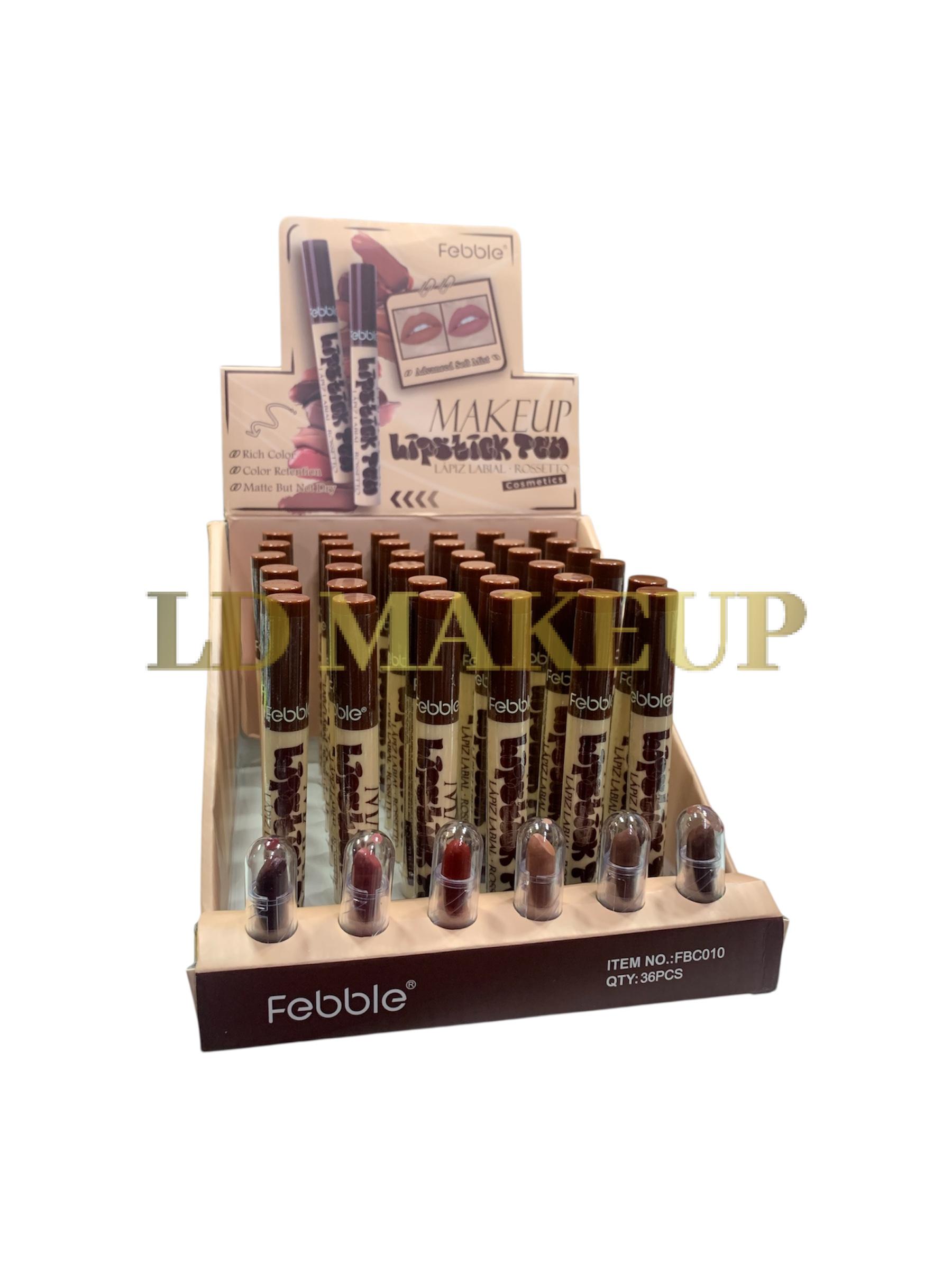 Lipstick pen Labial en barra Febble POR MAYOR