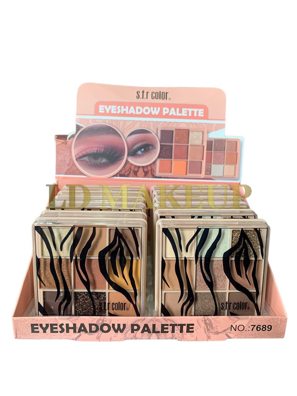 Paleta de sombras cuadrada Zebra ZMA-7689