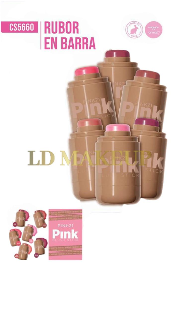 Rubor en barra Blush Stick Pink 21 CS5660