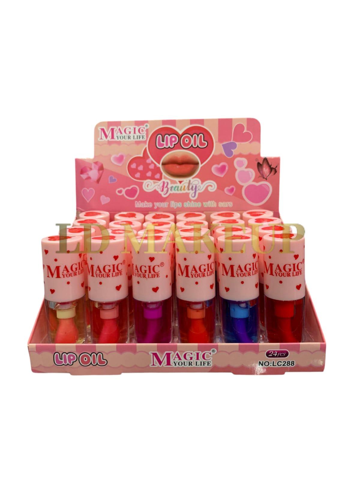 Lip oil corazoncitos Magic your life POR MAYOR zma-L-c288