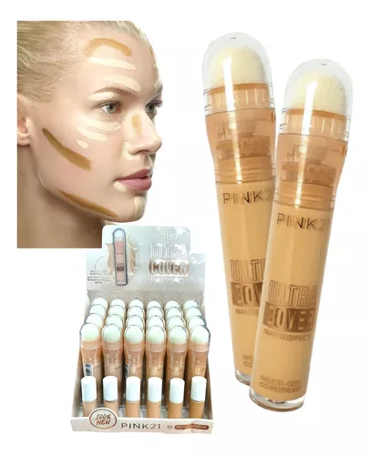 Corrector con aplicador Ultra cover Pink 21