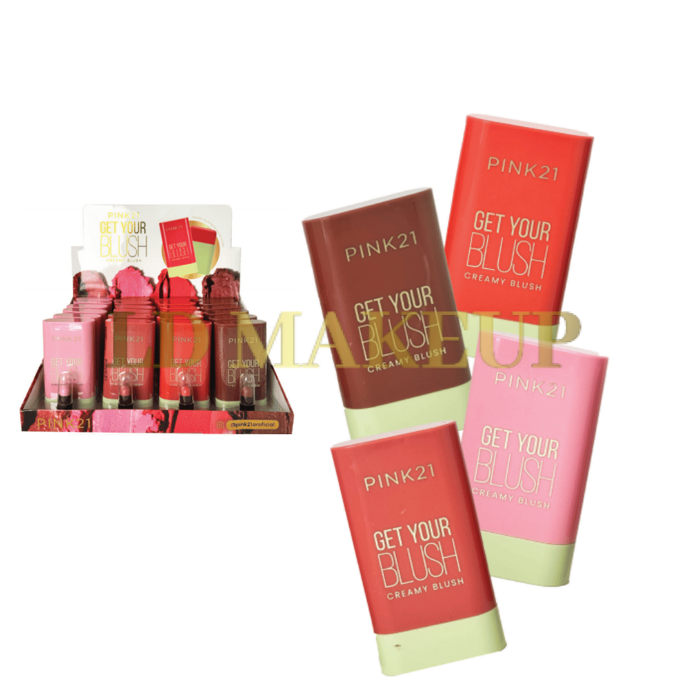 Rubor en barra Get your blush Pink 21 POR MAYOR