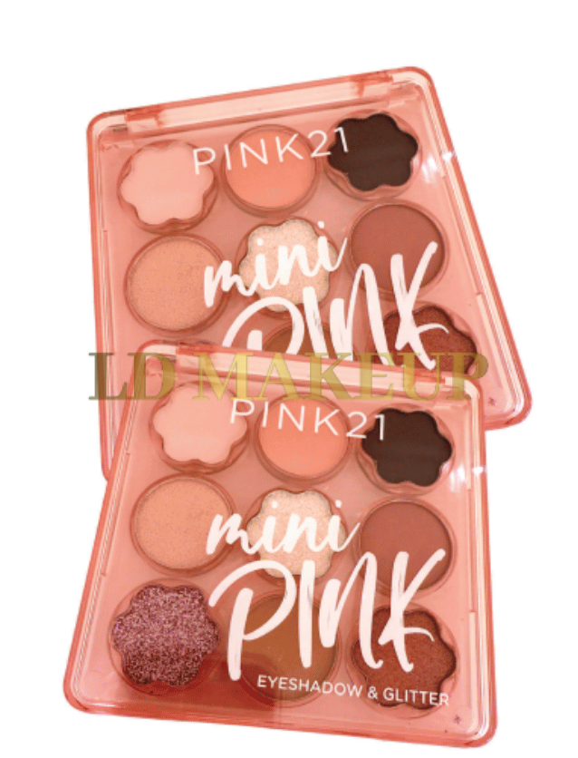 Plate de sombras Mini Pink 9 tonos Pink 21 POR MAYOR