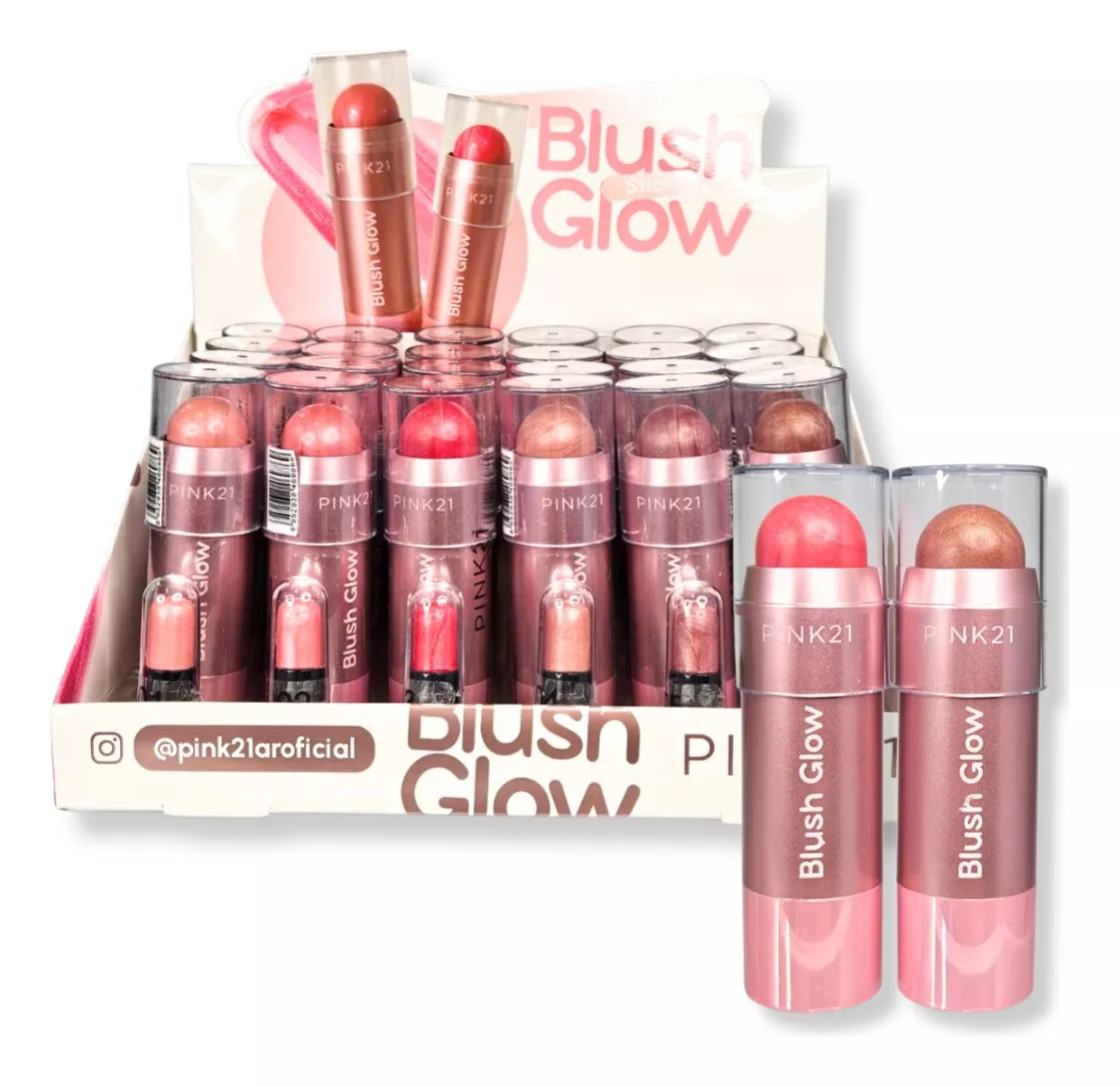 Rubor en barra Glow Blush Pink21 POR MAYOR CS5452