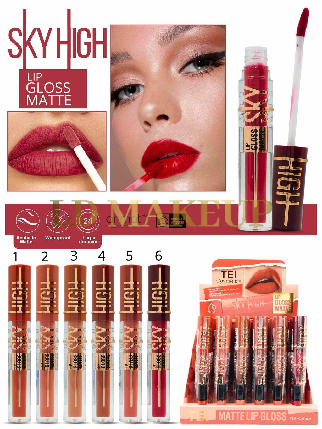 Labiales matte sky high Tei POR MAYOR
