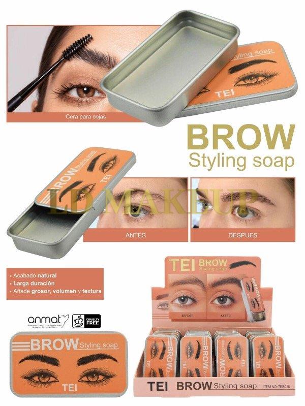 Gel transparentes para cejas Tei