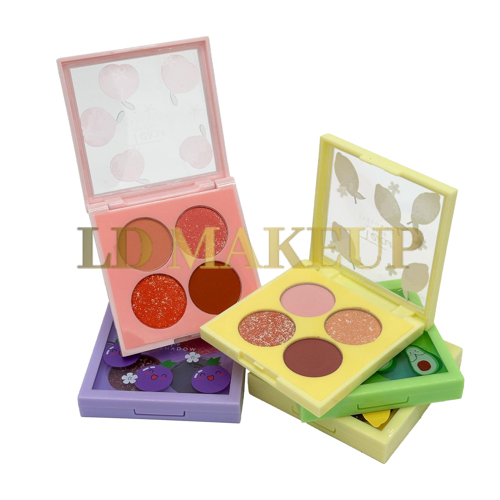 Paletas de sombras x4 colores 2693 Tejar