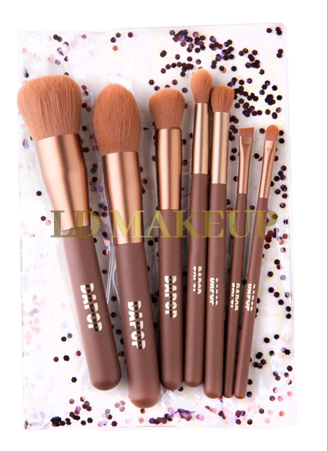 Set de brochas x7 mocha Dapop POR MAYOR