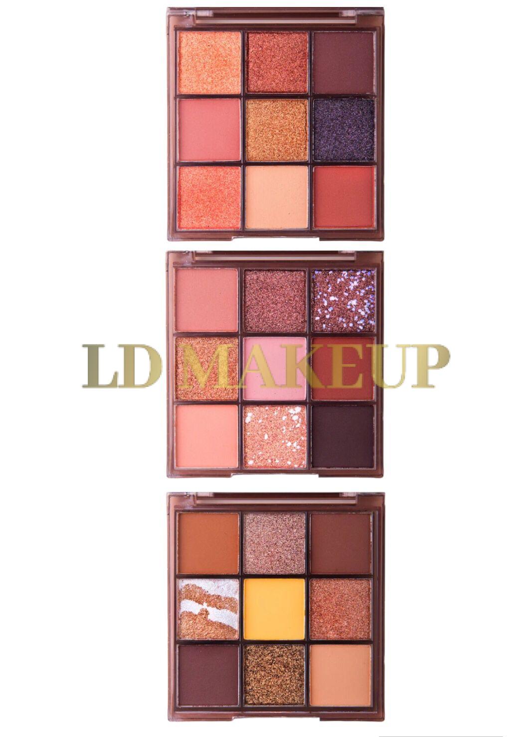 Paletas de sombras brown Dapop