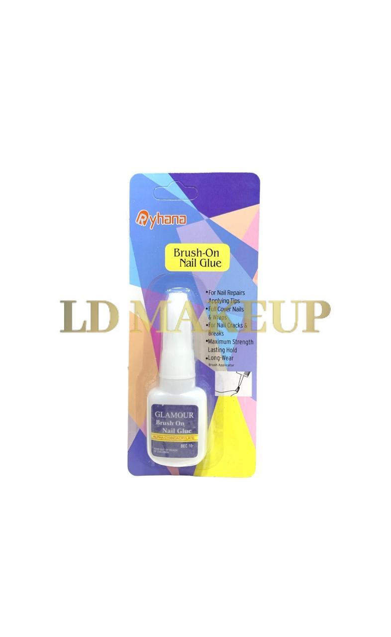 Pegamento nail glue c/pincel para uñas POR MAYOR
