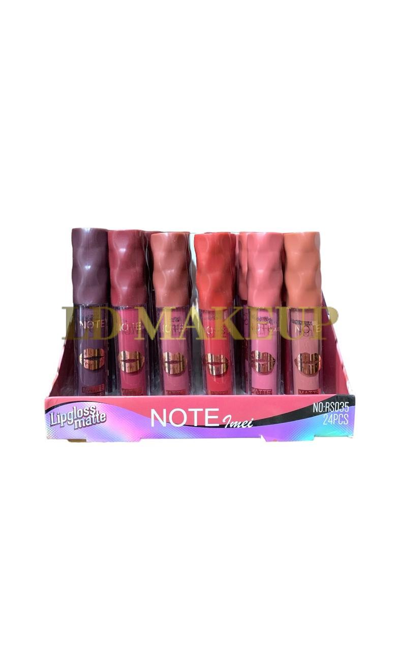 Labiales líquidos mate Note Imei
