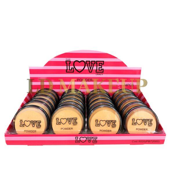 Polvos compactos love crazy Tejar