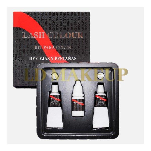 Kits para color de cejas y pestañas Lash