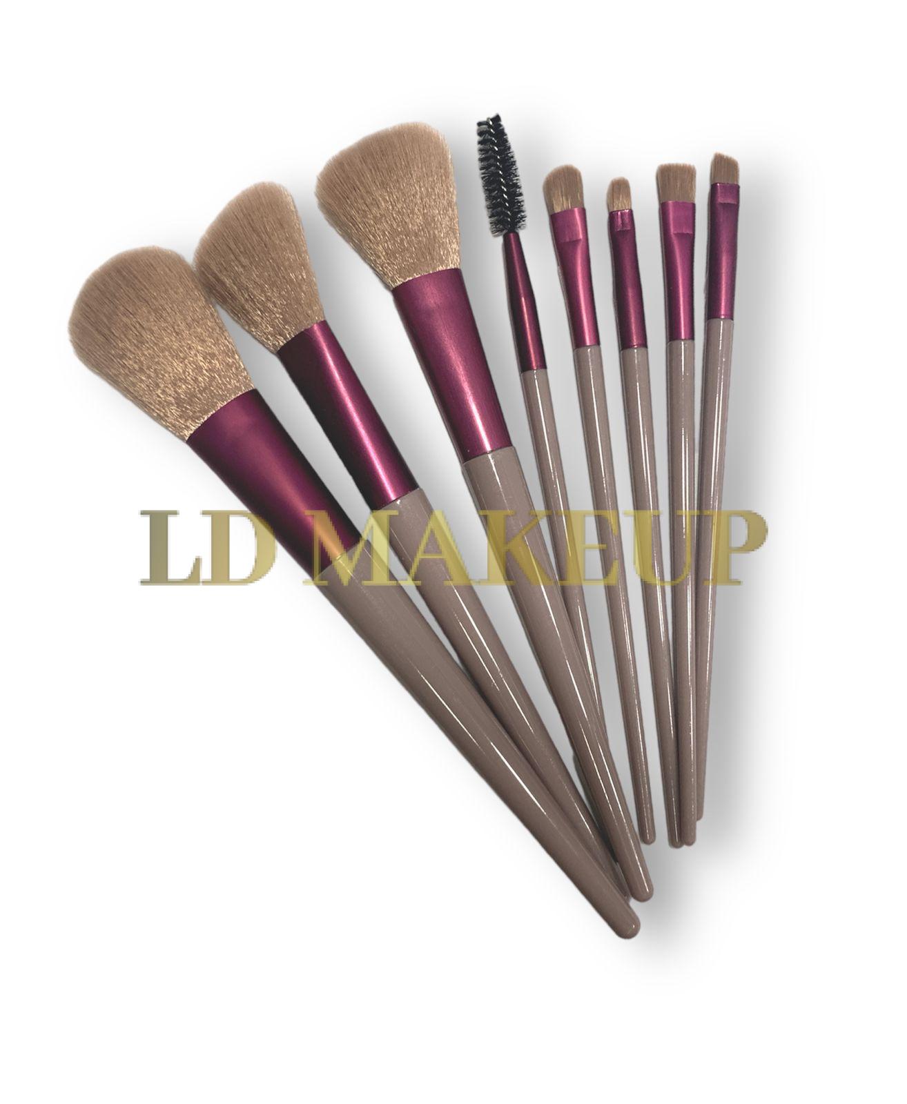 Sets de brochas x8 tornasol POR MAYOR