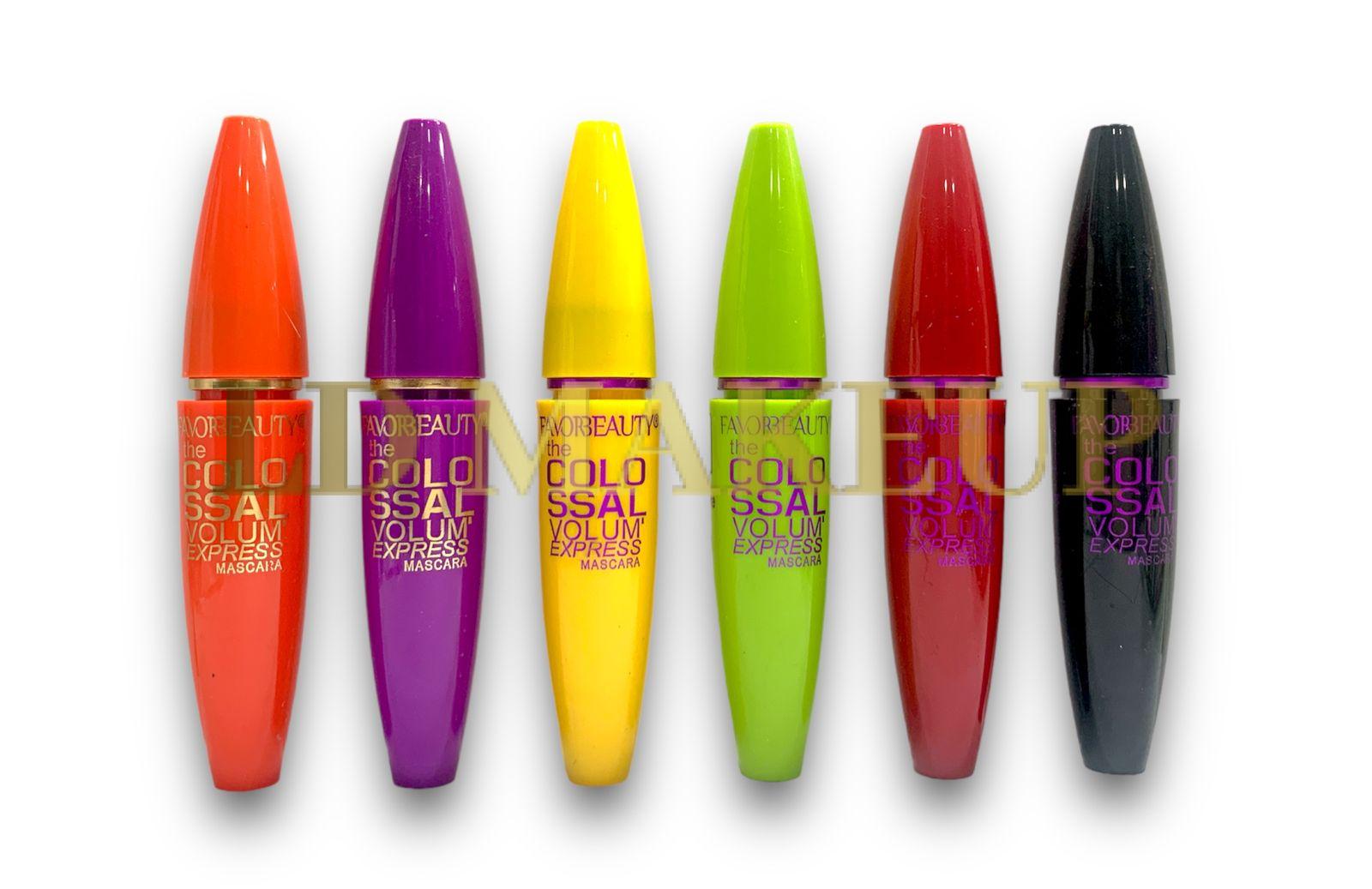 Mascaras de pestañas colossal Favor Beauty