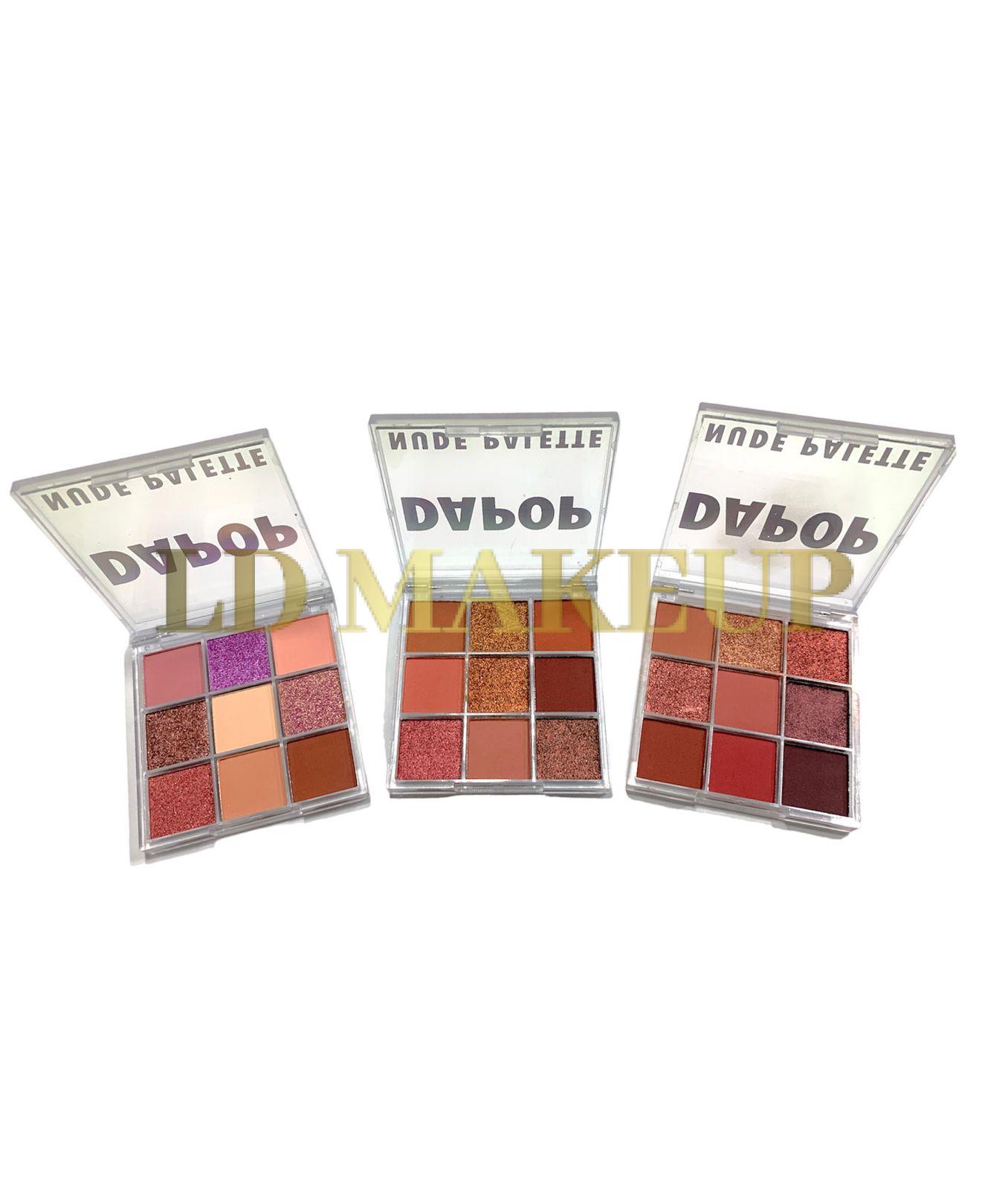 Paletas de sombras nude Dapop