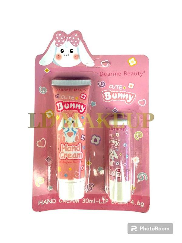 Kits balsamo+crema para manos bunny Dearme Beauty POR MAYOR