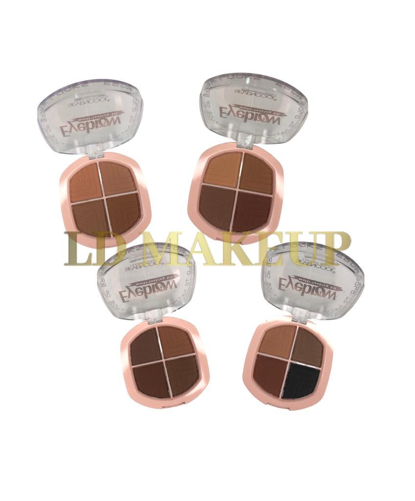 Sombras para cejas Sevencool