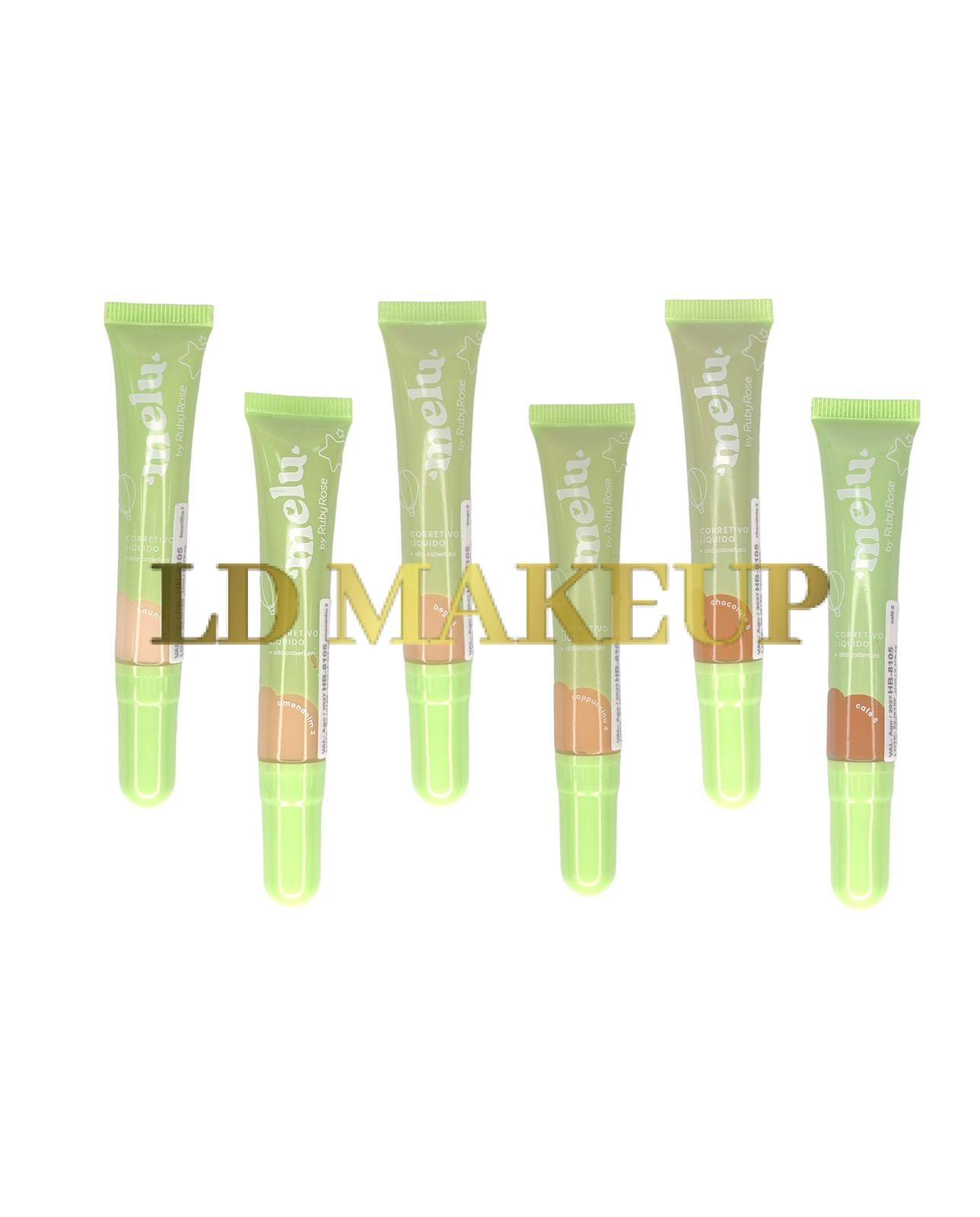 Correctores liquidos en pomo melu Ruby Rose