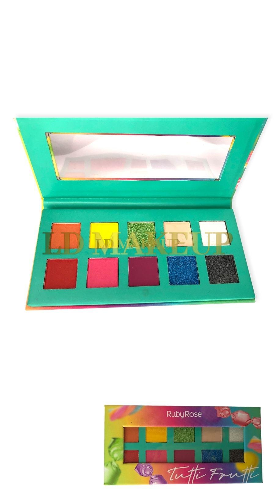 Paletas de sombras Tutti fruti Ruby Rose POR MAYOR